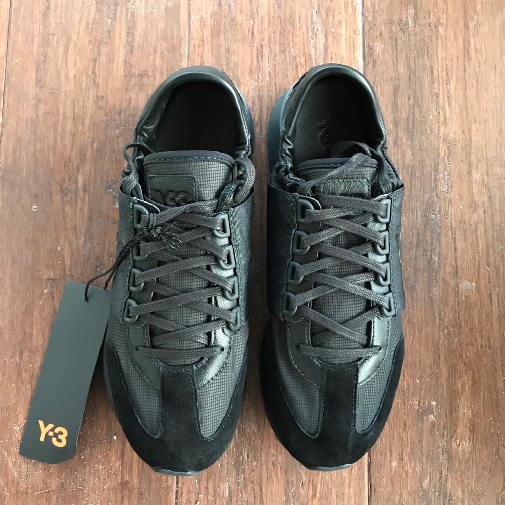NIB Y-3  Rhita Sport Sneakers in Black Size US 7